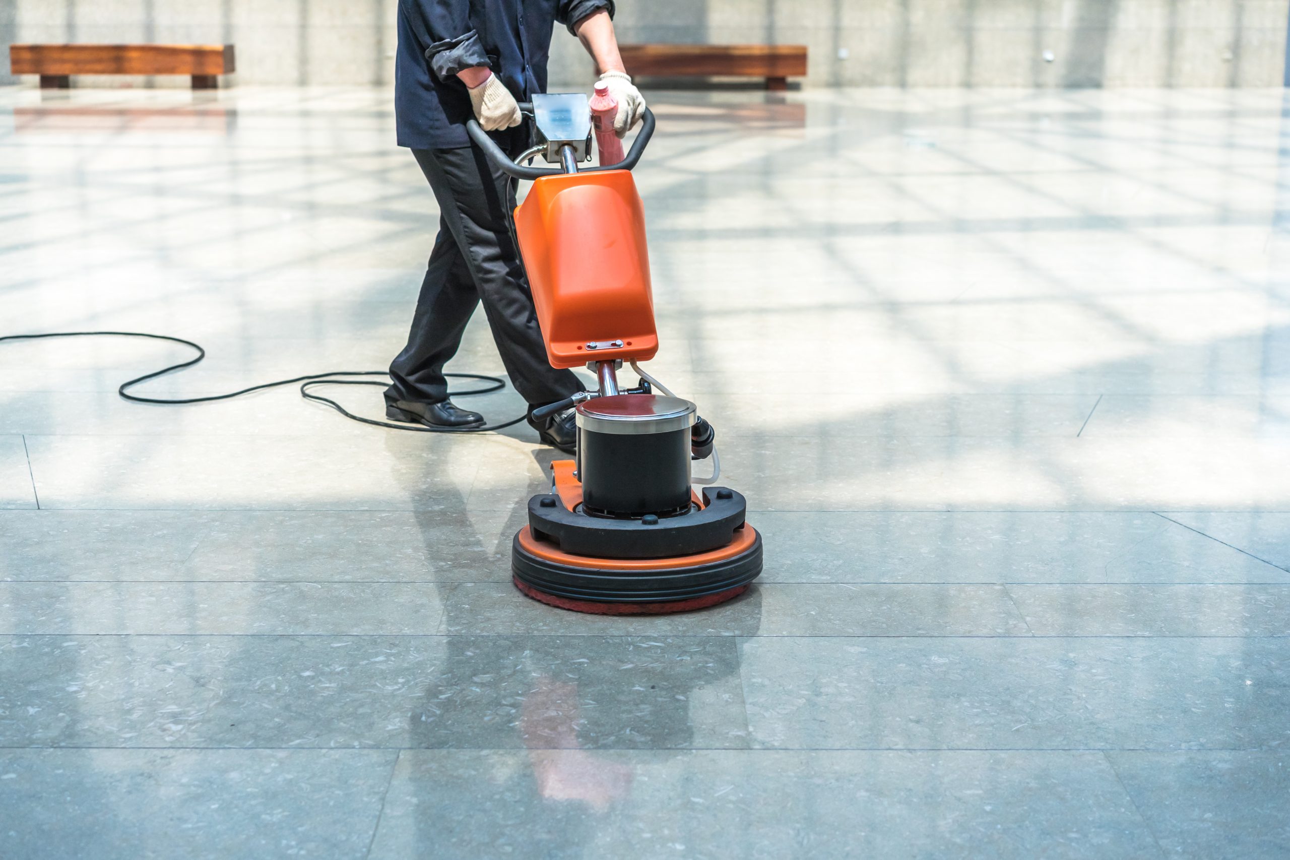 cleaning floor maintenance