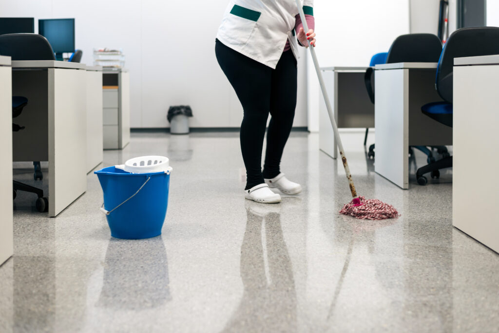 How Frequently Do Classrooms Need Mopping?